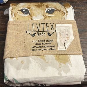 Levtex Baby Crib Fitted Sheet Drap Housse